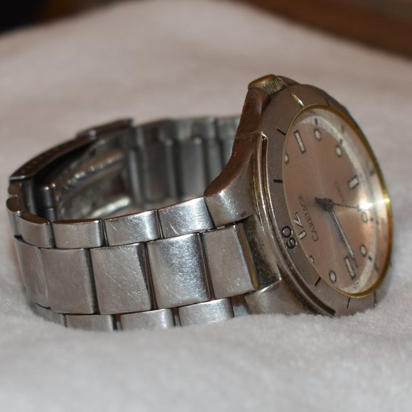 Vintage Timex Carriage Quartz Watch Silver/Silver - Picture 8 of 13